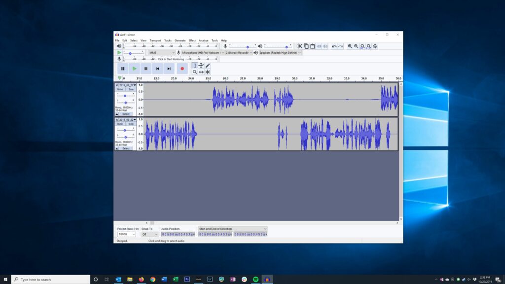 Comment enregistrer de l'audio sur Windows 10