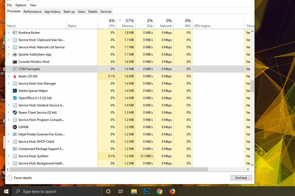 Comment réparer le proxy COM a cessé de fonctionner sous Windows 10, 8 et 7