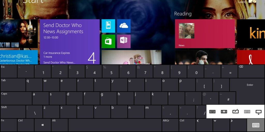 Comment utiliser ou désactiver au mieux le clavier tactile de Windows 8