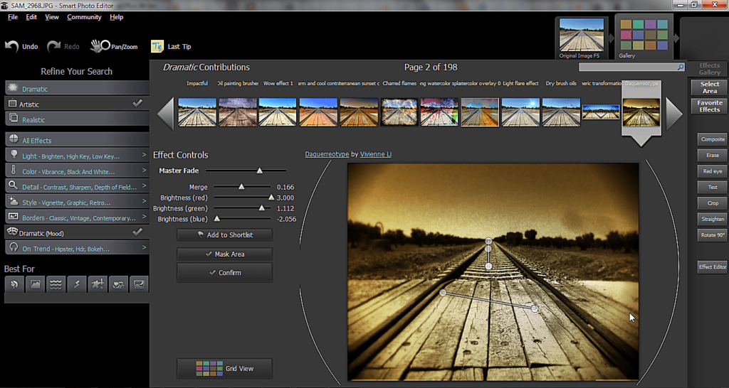 Examen de Smart Photo Editor pour Windows et Mac