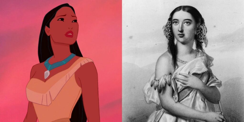 La vraie Pocahontas ne lui a pas été enseignée par Disney