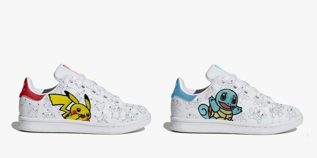 'Pokémon': Voici à quoi ressemblent les nouvelles baskets d'Adidas avec Pikachu et des écureuils