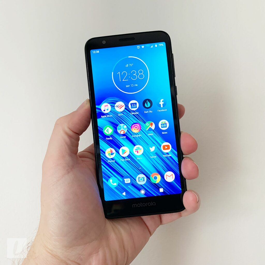 Test du Motorola Moto E6