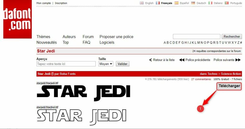 Comment Installer une nouvelle police Dafont ?