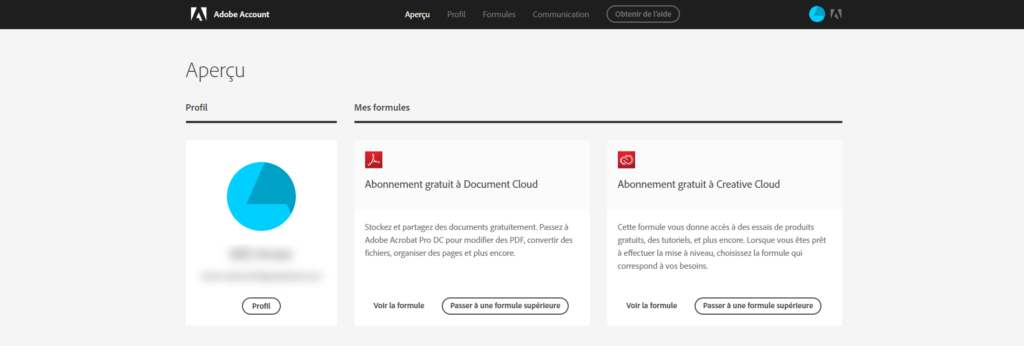 Comment accéder à votre compte Adobe ID ?