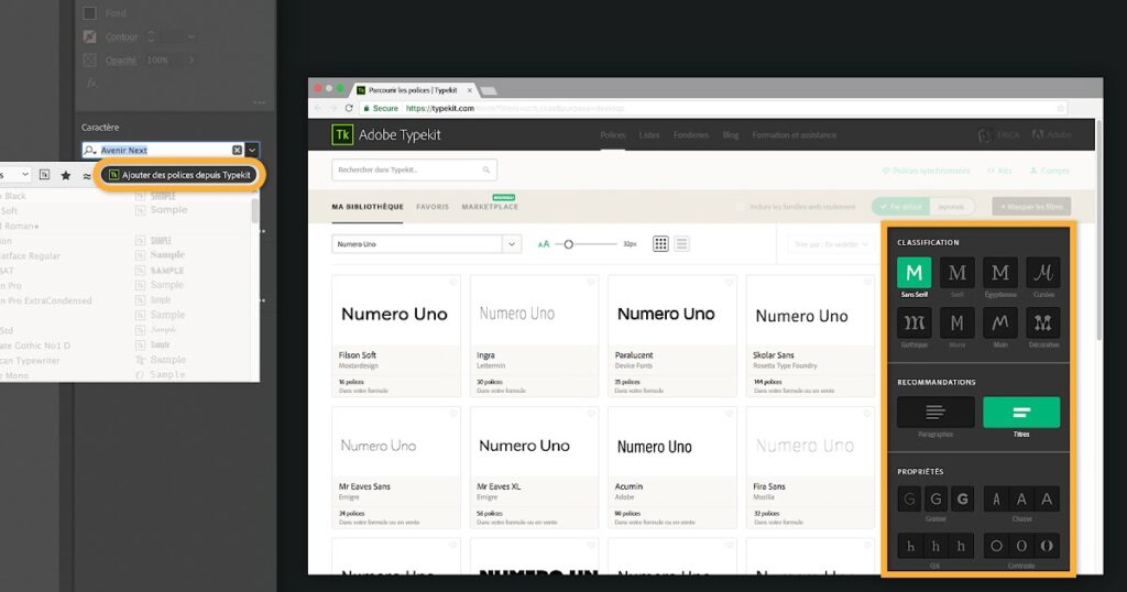 Comment ajouter police Adobe Illustrator ?