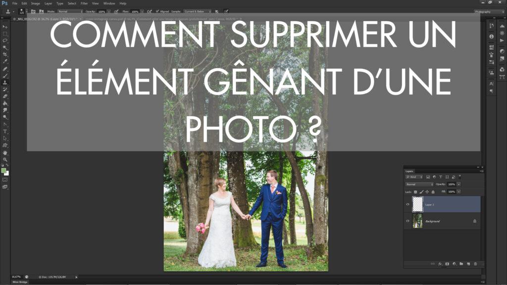 Comment ajouter un élément sur une photo avec Photoshop ?