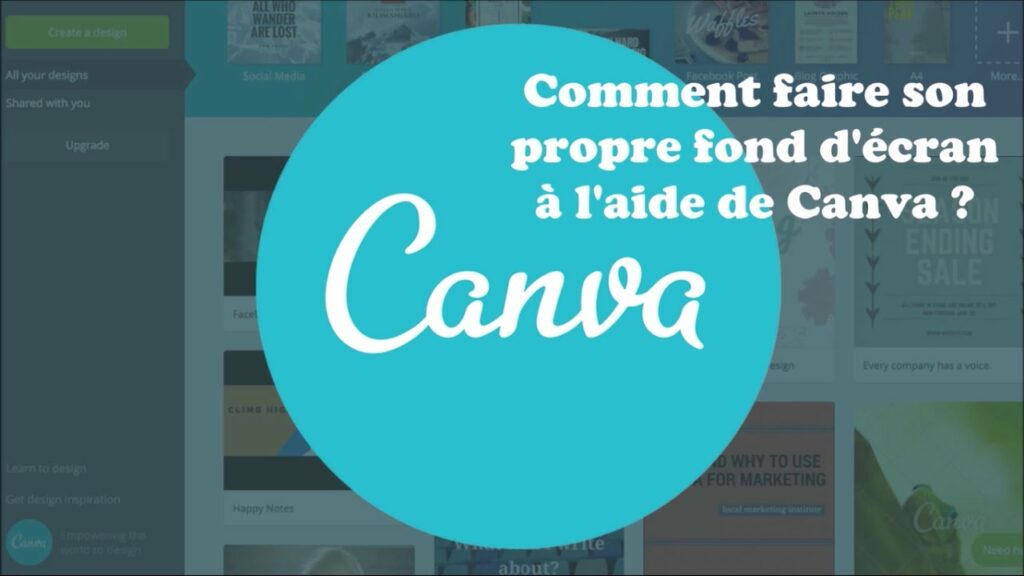 Comment avoir un fond transparent sur Canva ?