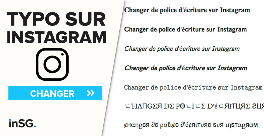 Comment changer la Police d'écriture ?