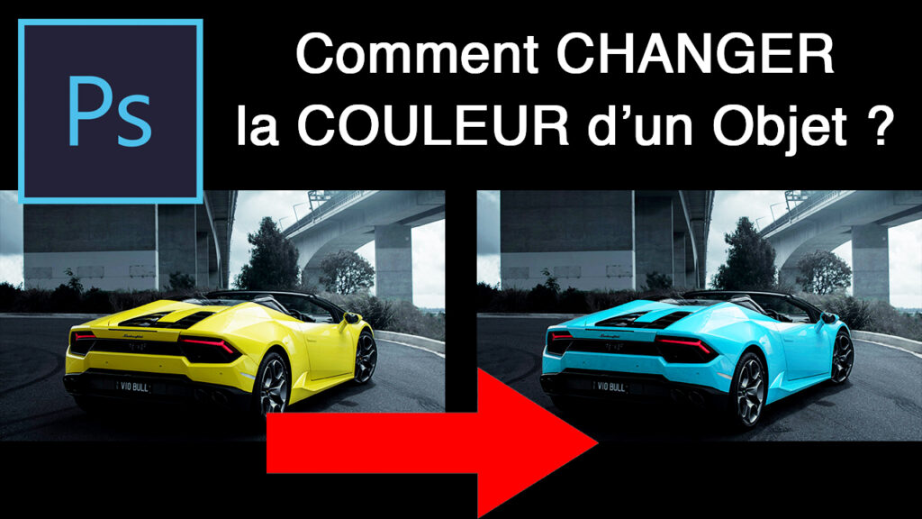 Comment changer la couleur d'un mur sur Photoshop ?