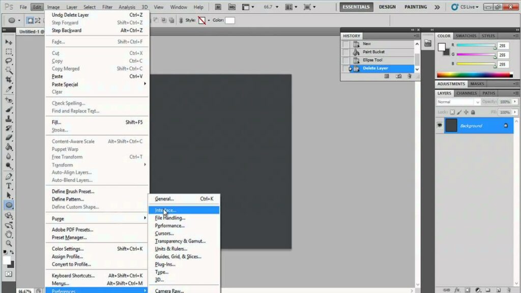 Comment changer la langue de Photoshop CS5 en français ?