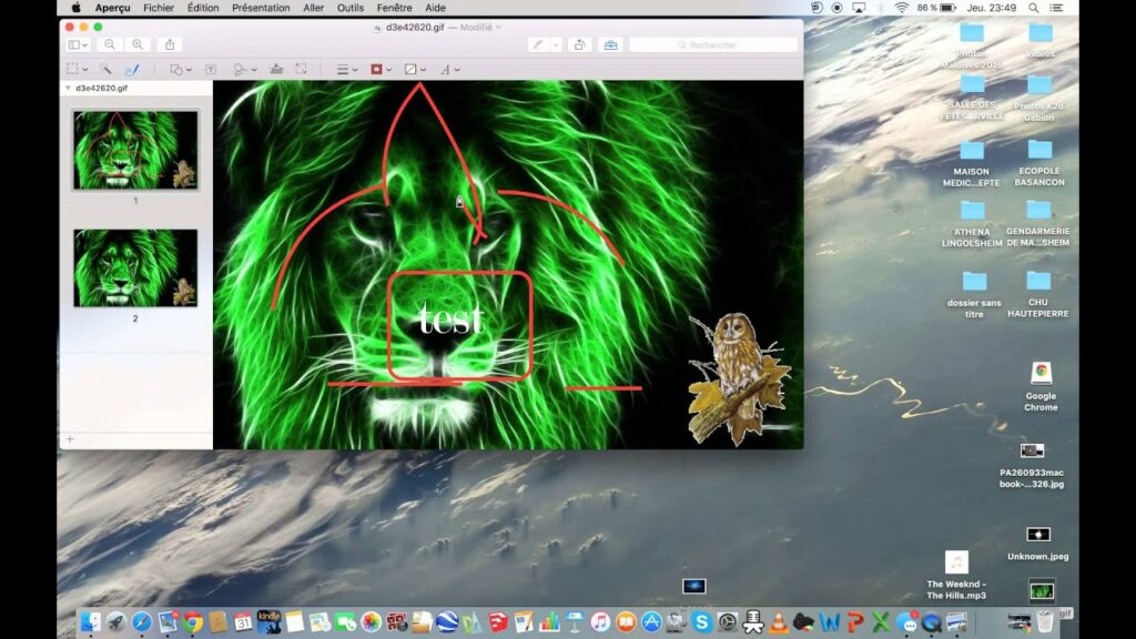 Comment coloriser une image sur Mac ?