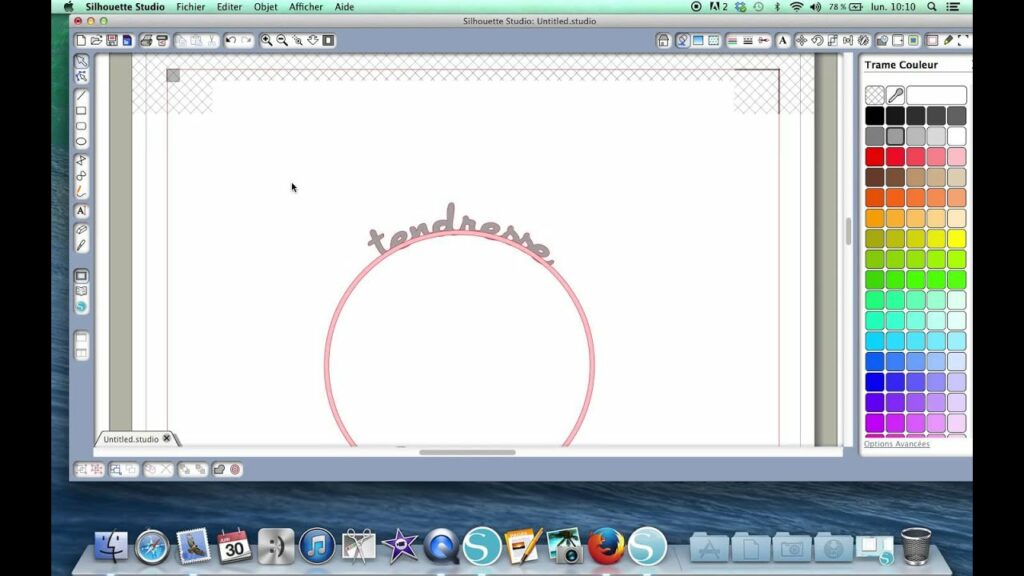 Comment couper un cercle sur InDesign ?