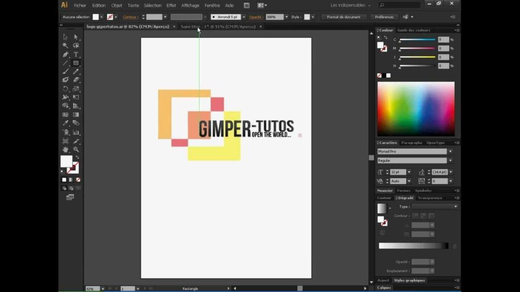 Comment créer un logo sur Illustrator ?