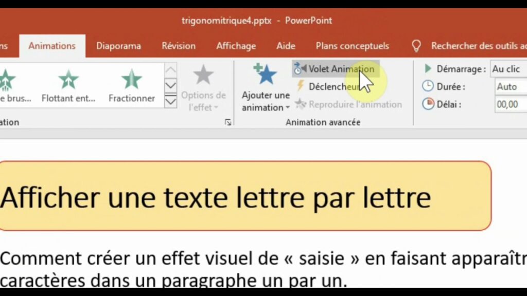 Comment découper une lettre ?