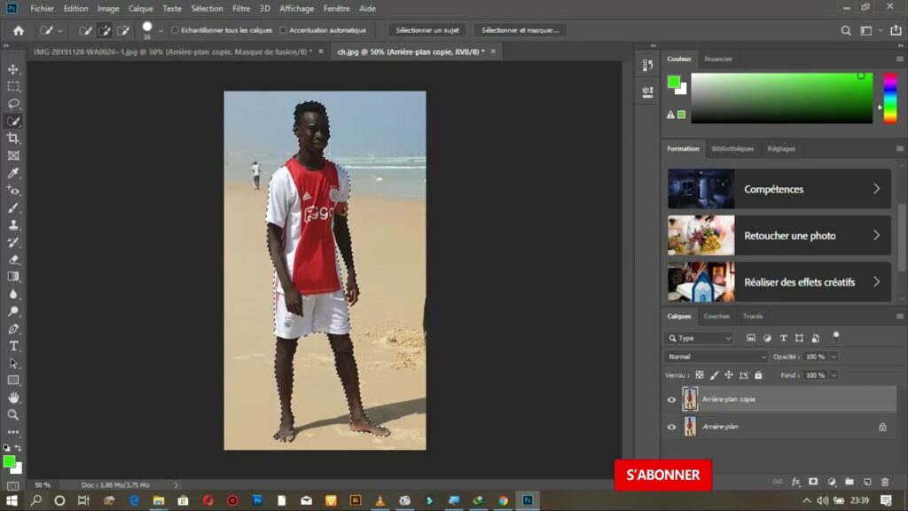 Comment désactiver le magnétisme sur Photoshop ?