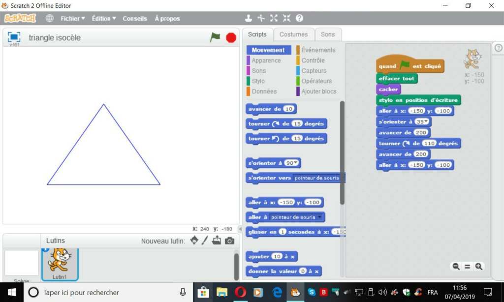 Comment dessiner un triangle sur Illustrator ?