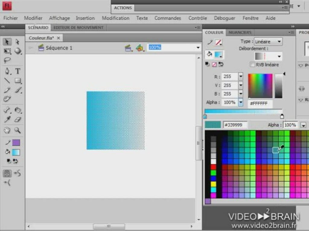 Comment éclaircir une couleur sur Illustrator ?