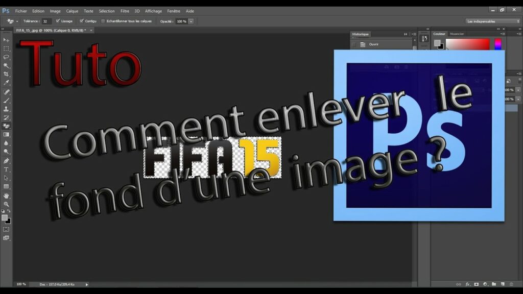 Comment enlever le copyright d'une image ?