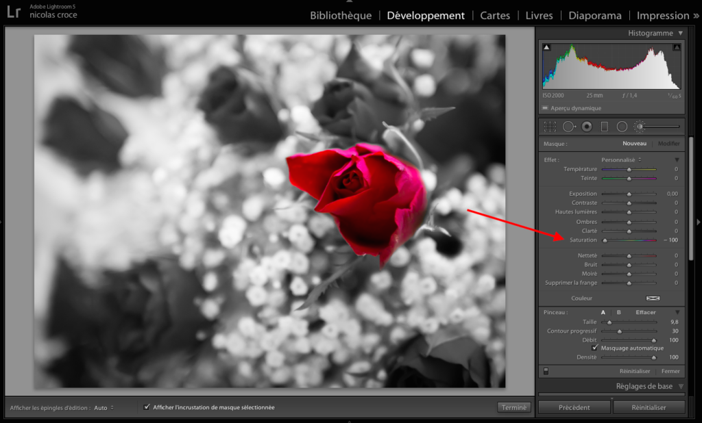 Comment enlever un objet sur une photo avec Lightroom ?