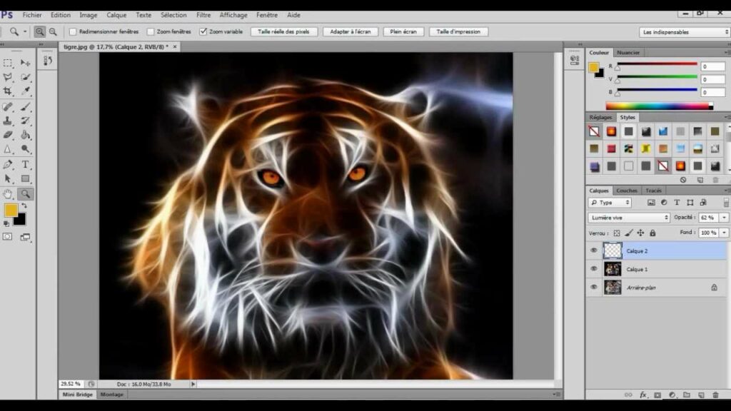 Comment faire un contour lumineux avec Photoshop ?