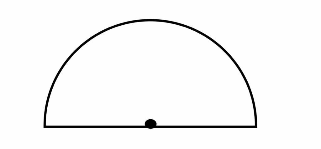 Comment faire un demi rond ?