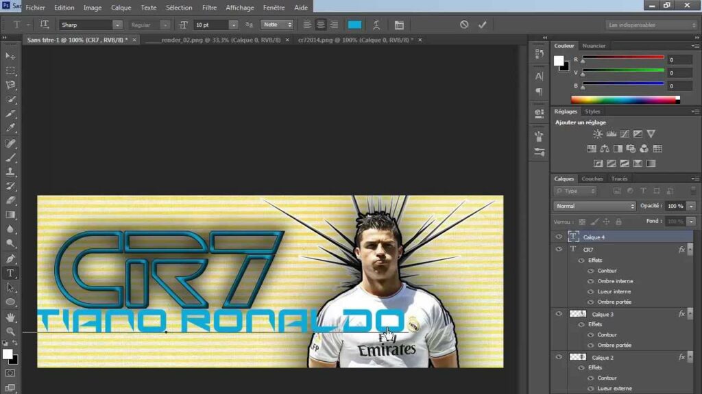 Comment faire un design avec Photoshop ?