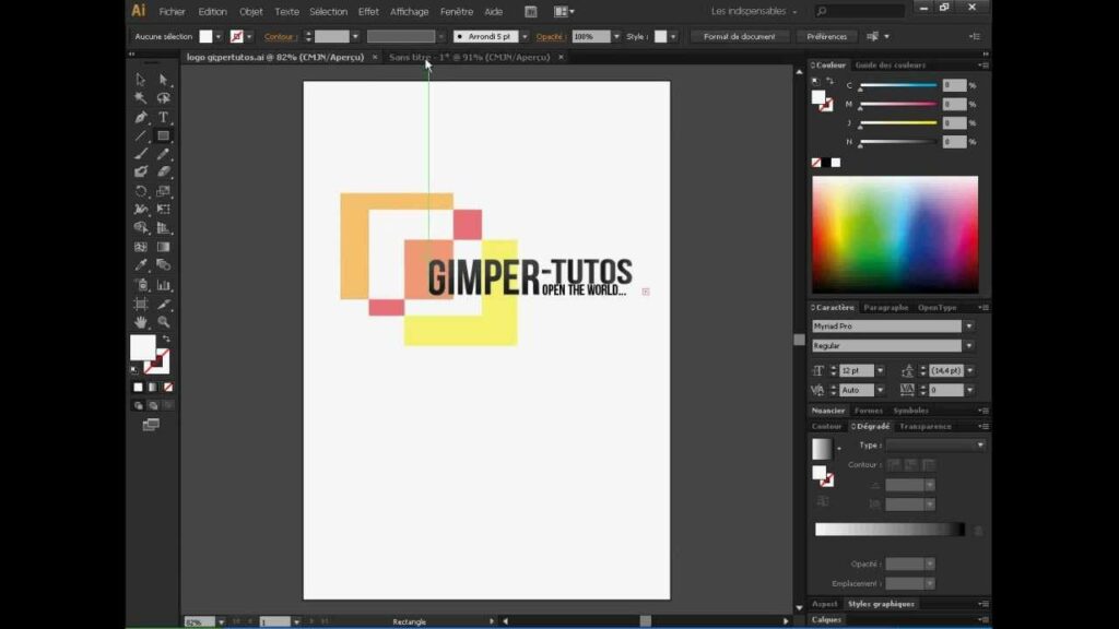 Comment faire un logo sur Adobe Illustrator ?