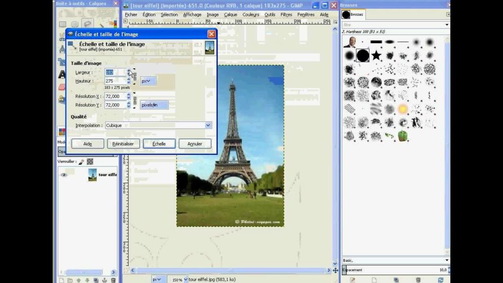 Comment faire un montage photo avec GIMP ?