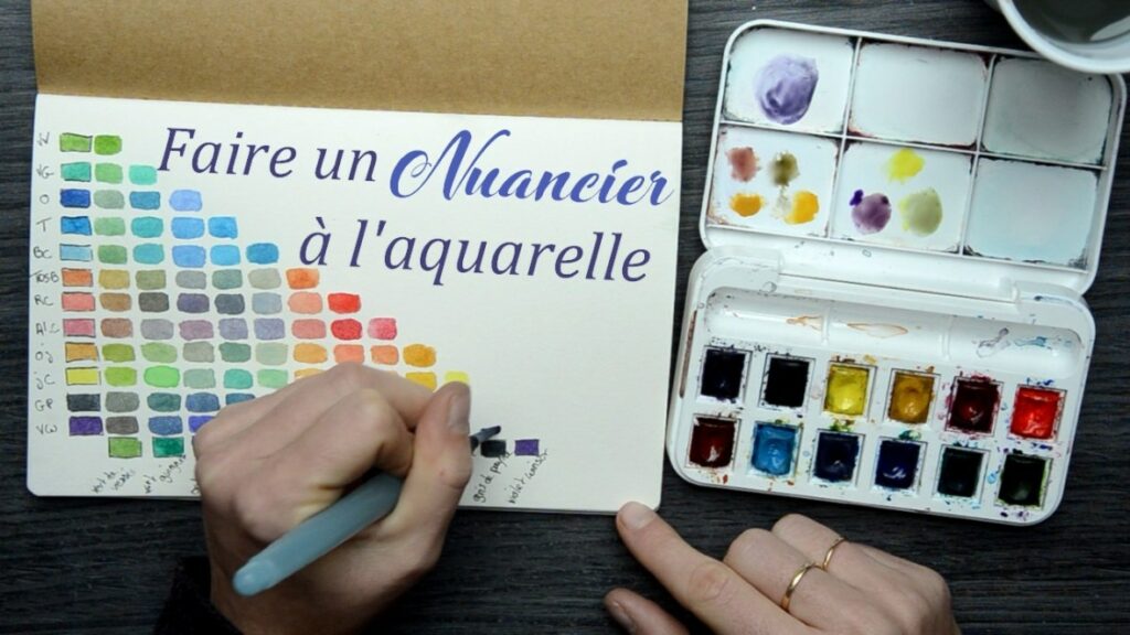 Comment faire un nuancier en peinture ?