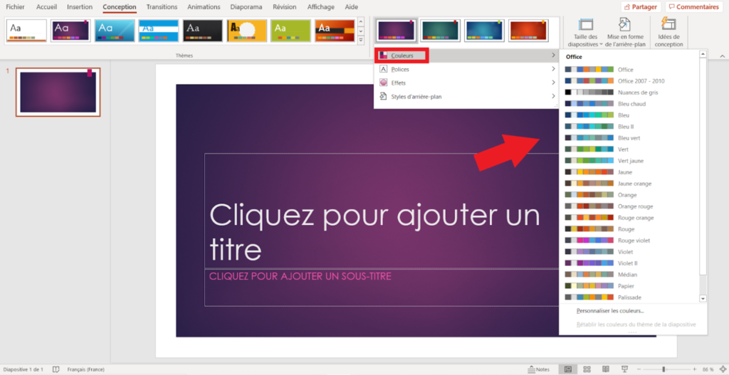 Comment faire un tampon sur PowerPoint ?