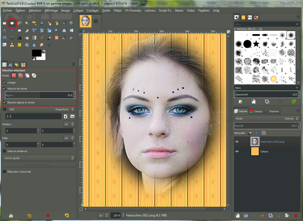 Comment flouter les contours d'une image sur Photoshop ?