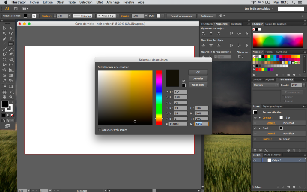 Comment gommer une image sur Illustrator ?