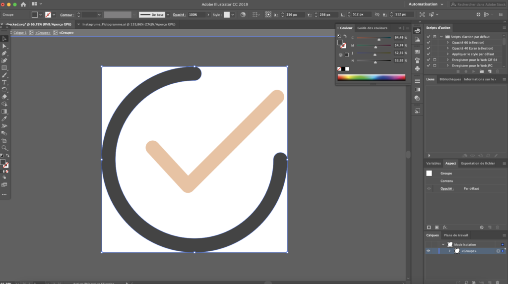 Comment hachurer une forme sur Illustrator ?