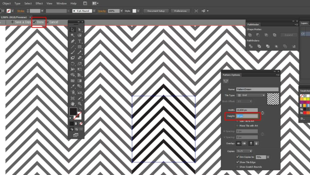 Comment importer un motif sur Illustrator ?