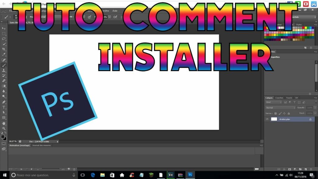 Comment installer Photoshop 2022 gratuitement ?