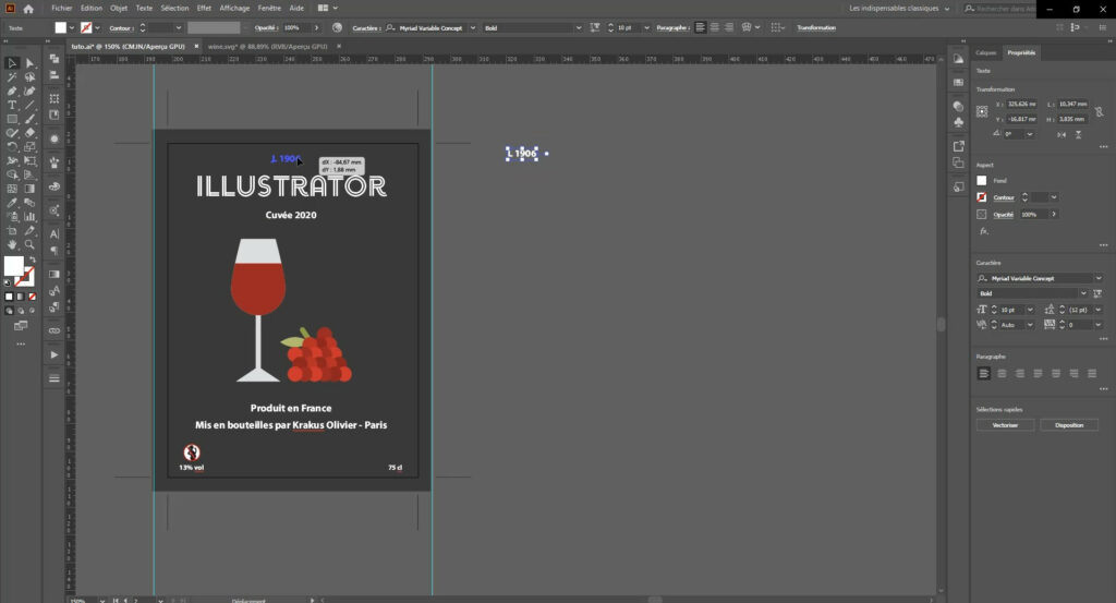 Comment lisser les contours sur Illustrator ?