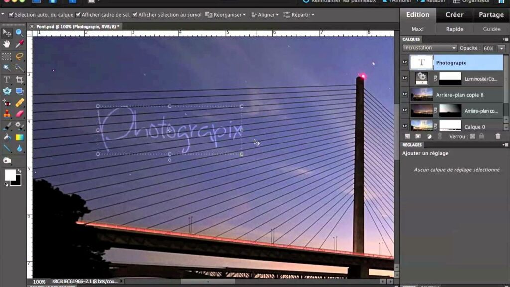 Comment mettre un filigrane sur Lightroom ?