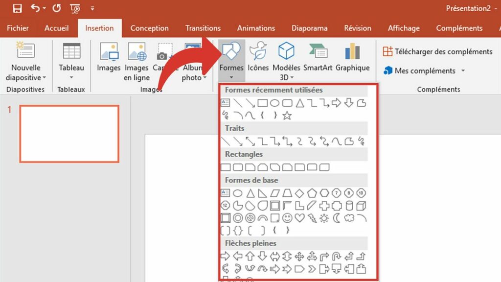 Comment mettre une image dans une forme AI ?