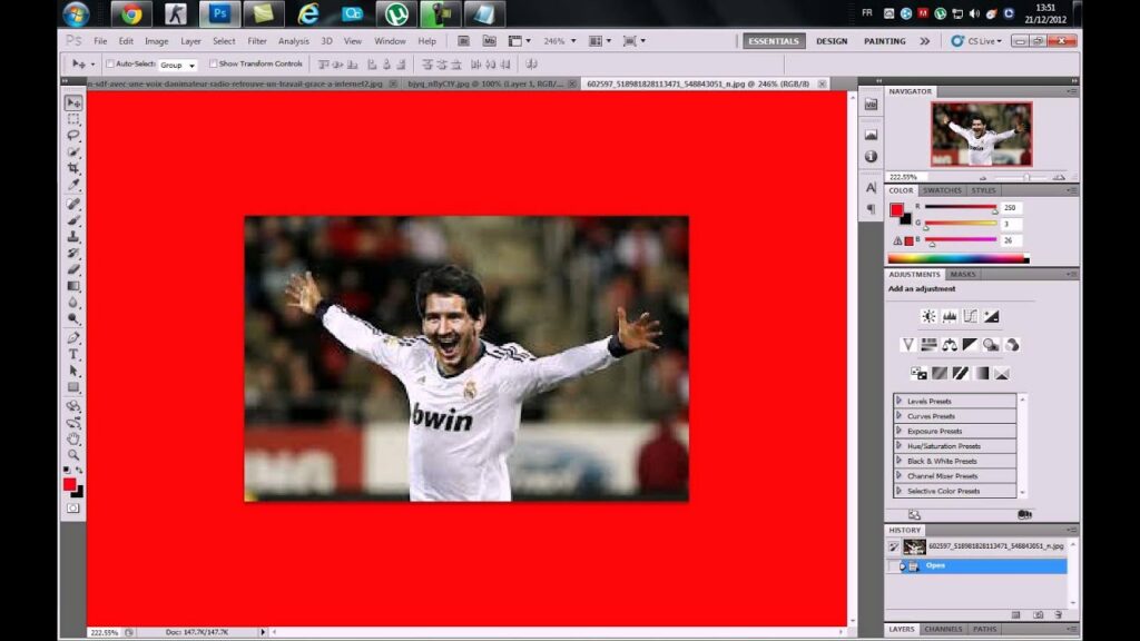 Comment mettre une image sur une autre image avec Paint ?