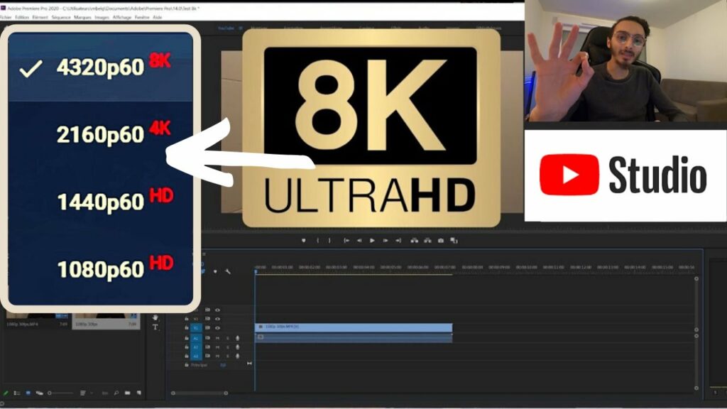 Comment mettre une vidéo sur YouTube en 4K ?