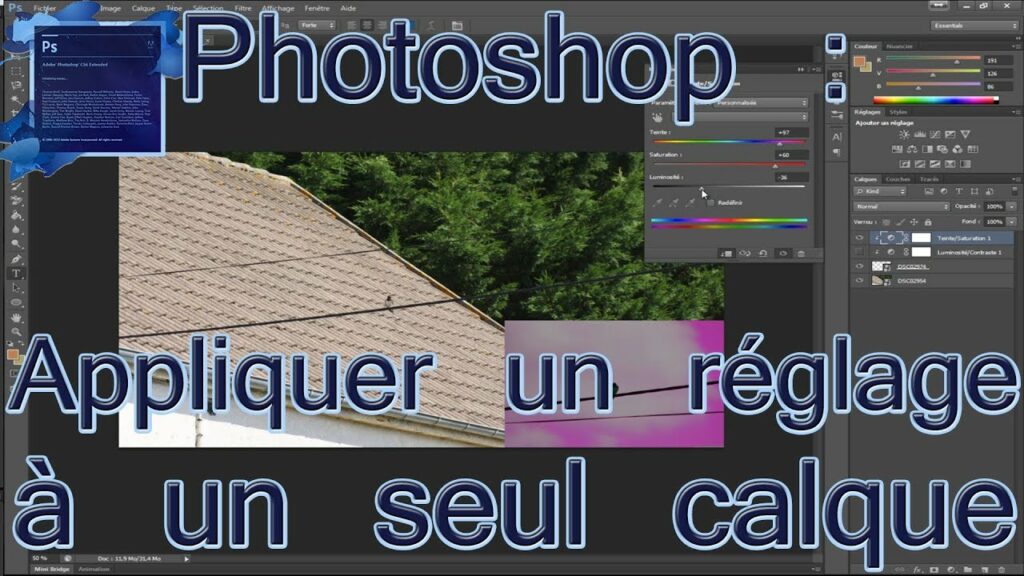 Comment modifier un seul calque sur Photoshop ?