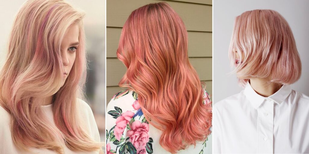 Comment obtenir la couleur rose gold ?