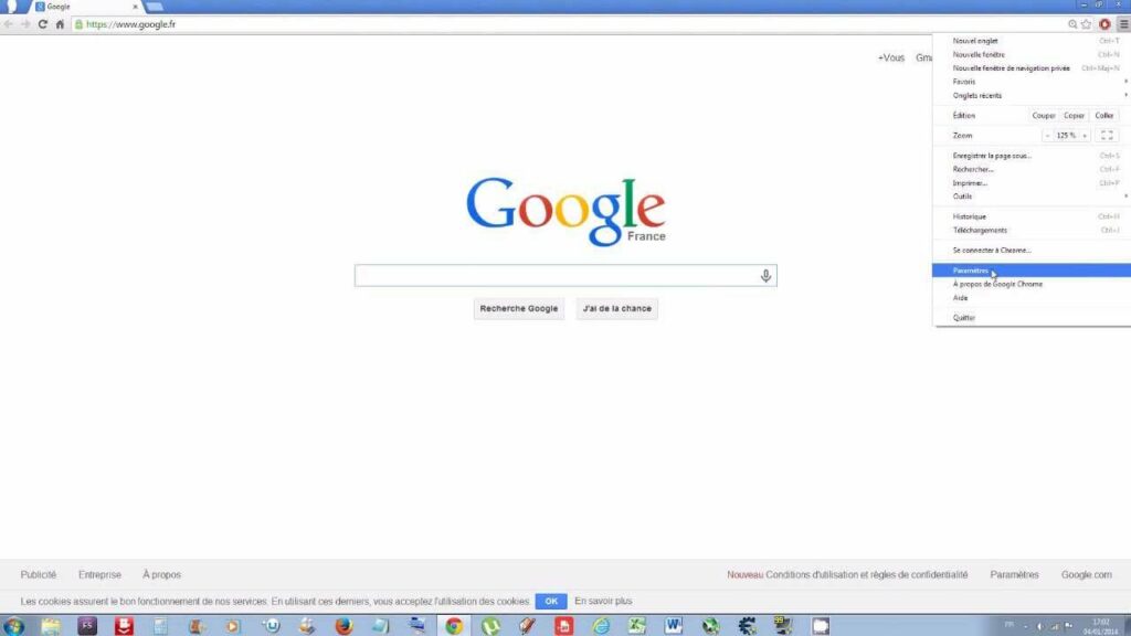 Comment remettre Google en blanc ?