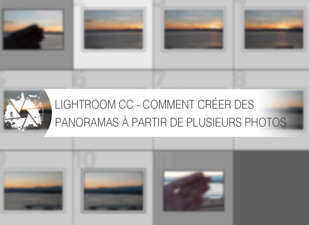 Comment sélectionner plusieurs photos dans Lightroom ?