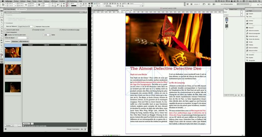 Comment voir le rendu final sur InDesign ?