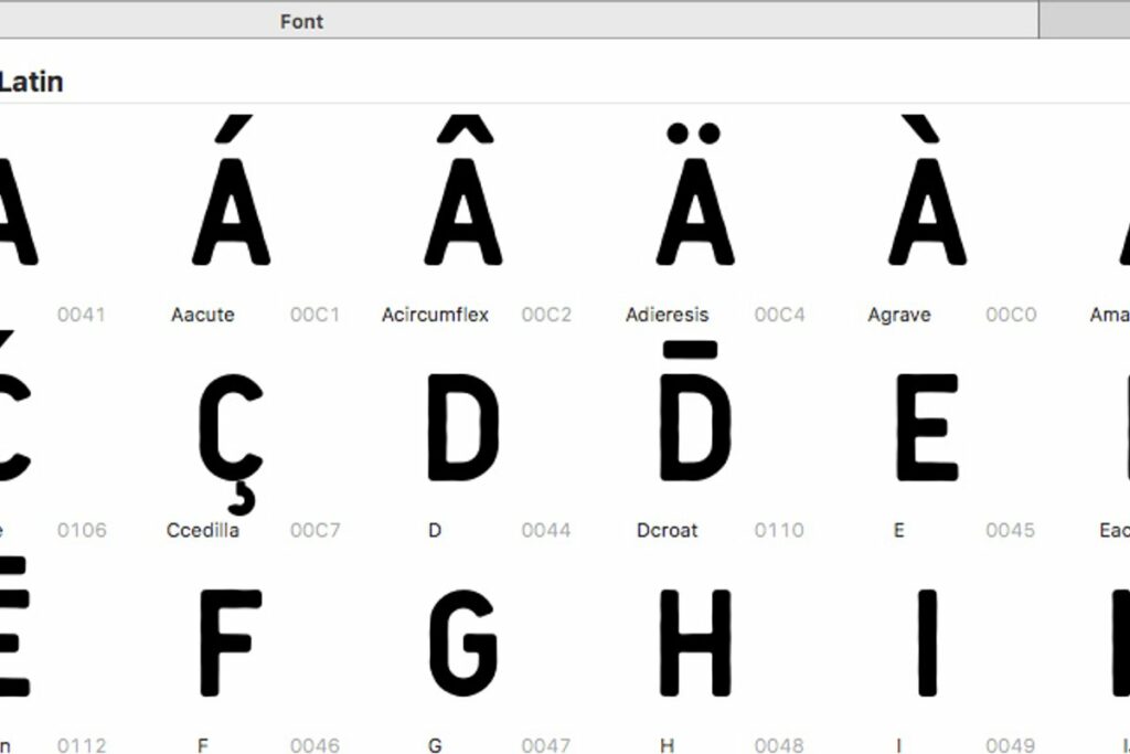 How do I create a custom font in Illustrator?