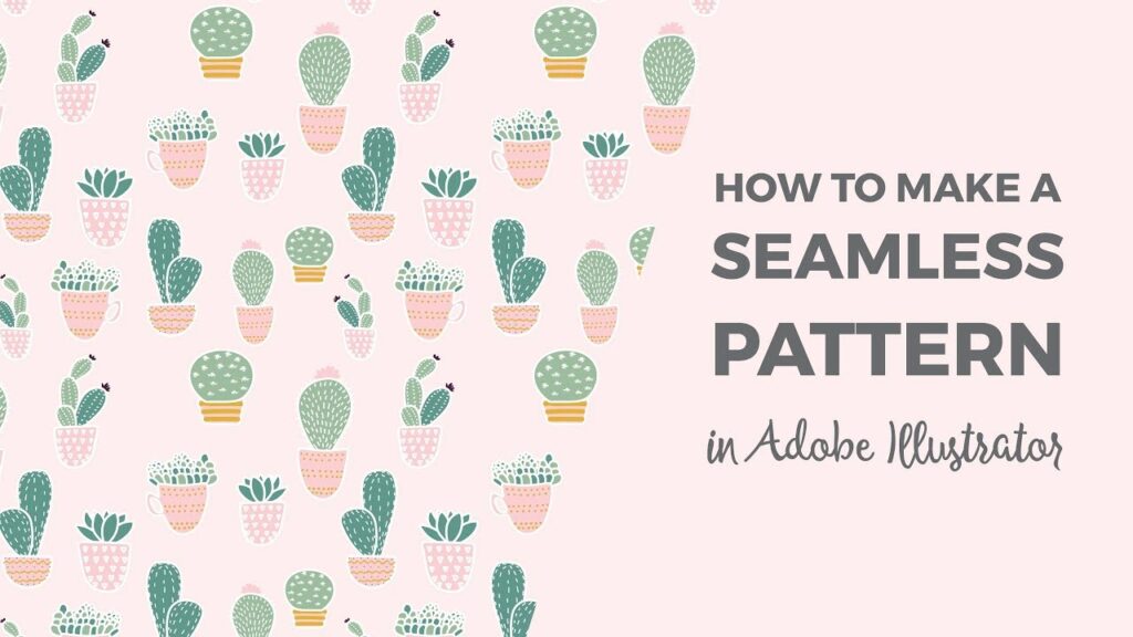 How do you make a scattered pattern in Illustrator?