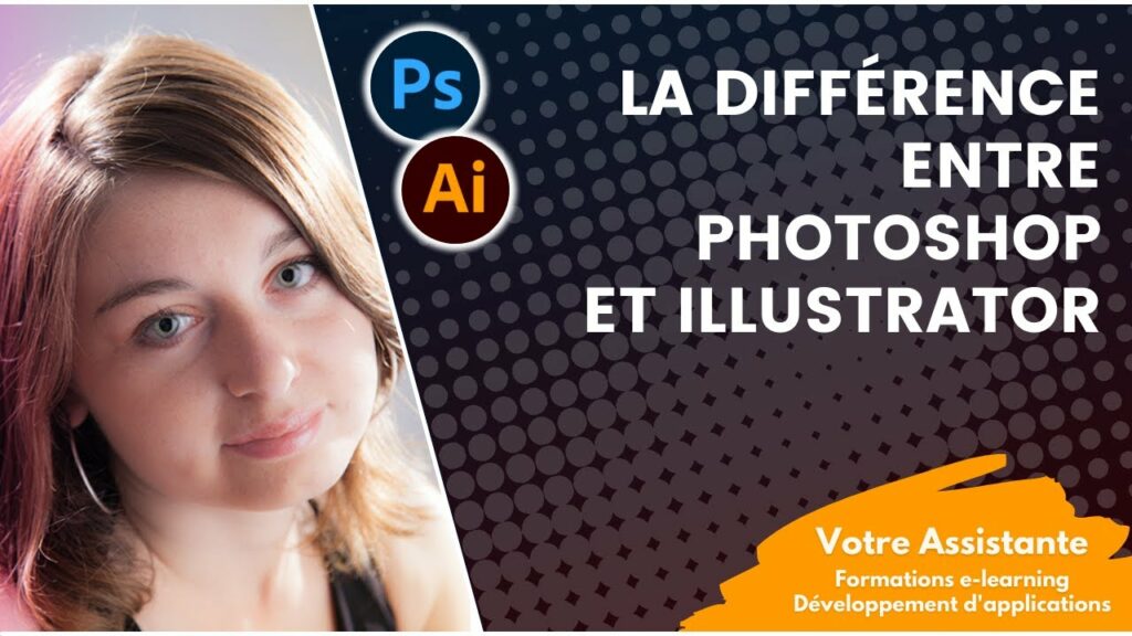 Quelle différence entre Photoshop and Illustrator ?