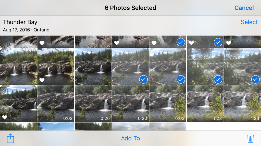 Comment sélectionner rapidement plusieurs photos dans iOS